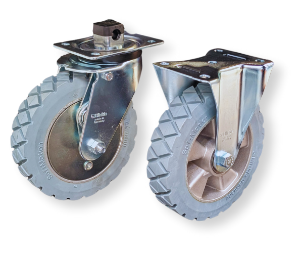 Feuerwehr Rollcontainer Gelände Räder